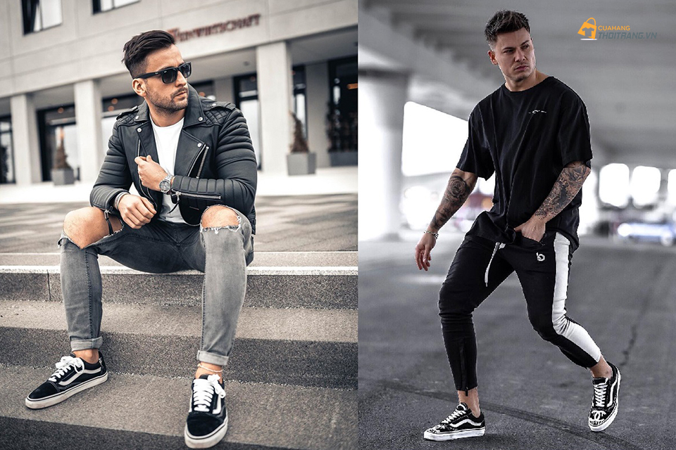 Bắt trend cách phối đồ với giày Vans cho nam và nữ